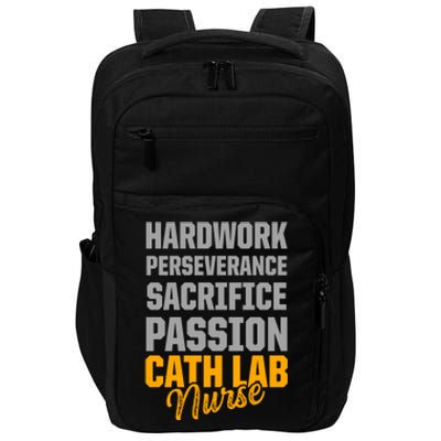 Cath Lab Nurse Passion Cardiac Nursing Rn Gift Impact Tech Backpack