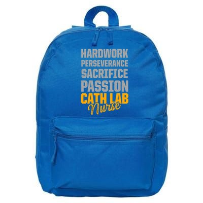 Cath Lab Nurse Passion Cardiac Nursing Rn Gift 16 in Basic Backpack