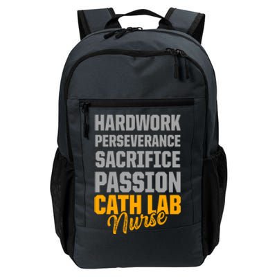 Cath Lab Nurse Passion Cardiac Nursing Rn Gift Daily Commute Backpack