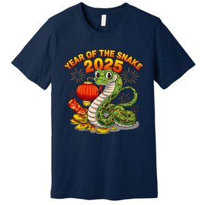 Chinese Lunnar New Year Snake The Year Of The Snake 2025 Premium T-Shirt