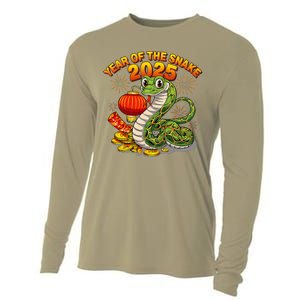 Chinese Lunnar New Year Snake The Year Of The Snake 2025 Cooling Performance Long Sleeve Crew