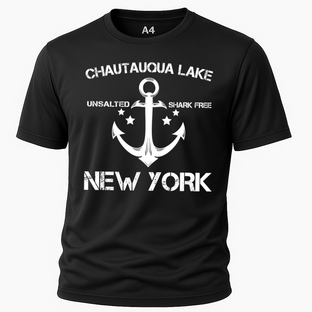 Chautauqua Lake New York Funny Fishing Camping Summer Gift Cute Gift Performance Shirt