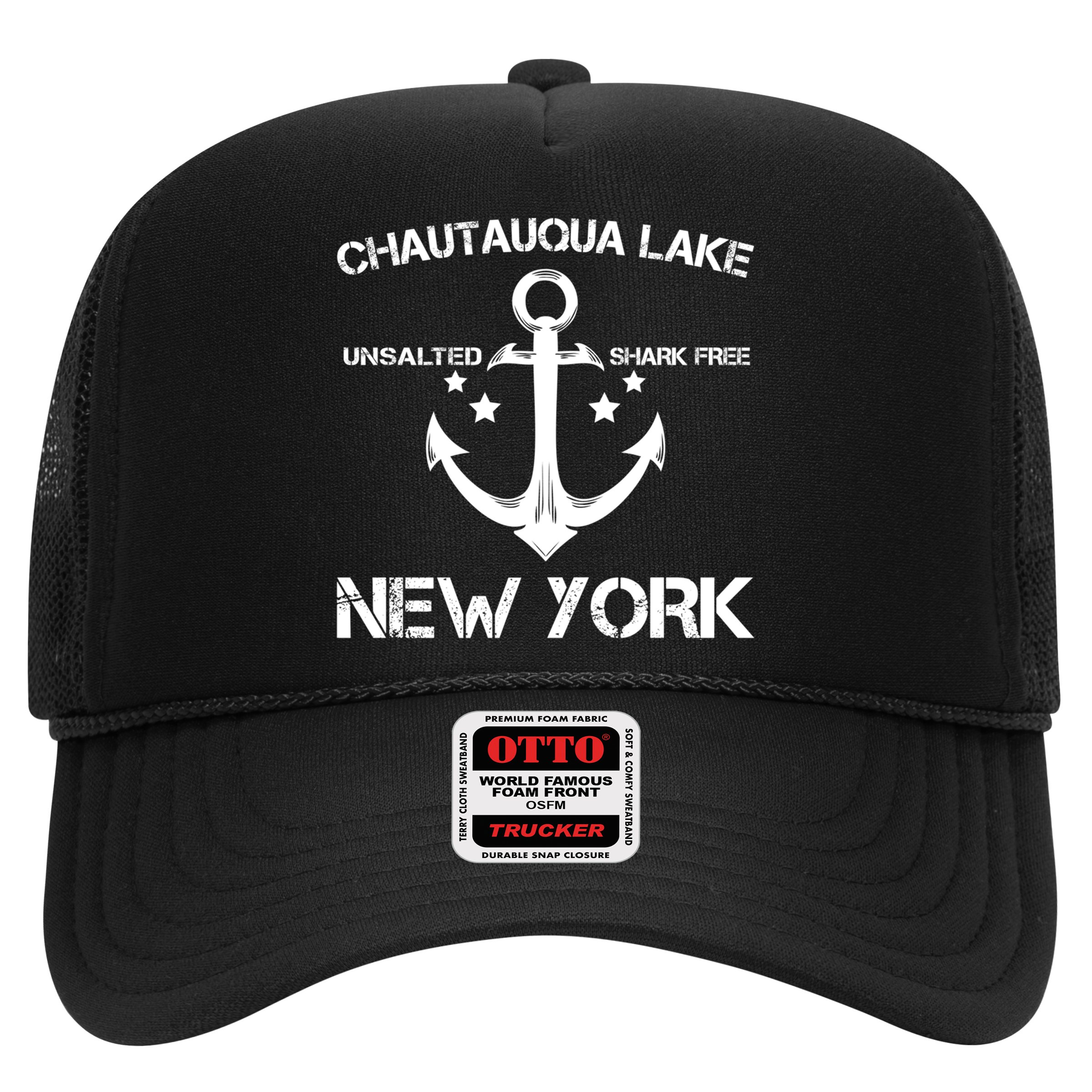 Chautauqua Lake New York Funny Fishing Camping Summer Gift Cute Gift Hat