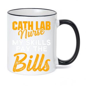 Cath Lab Nurse Skills Cardiac Nursing Rn Gift 11oz Black Color Changing Mug