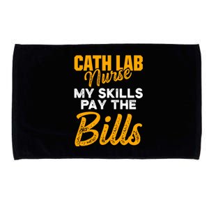 Cath Lab Nurse Skills Cardiac Nursing Rn Gift Microfiber Hand Towel