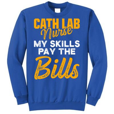 Cath Lab Nurse Skills Cardiac Nursing Rn Gift Sweatshirt