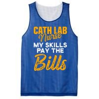 Cath Lab Nurse Skills Cardiac Nursing Rn Gift Mesh Reversible Basketball Jersey Tank