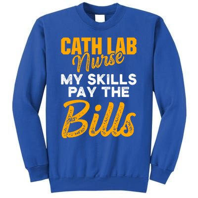 Cath Lab Nurse Skills Cardiac Nursing Rn Gift Tall Sweatshirt