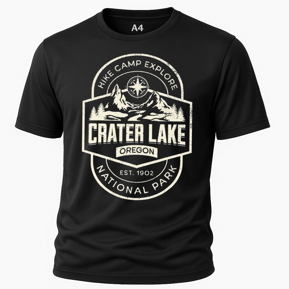 Crater Lake National Park Cooling Performance Crew T-Shirt