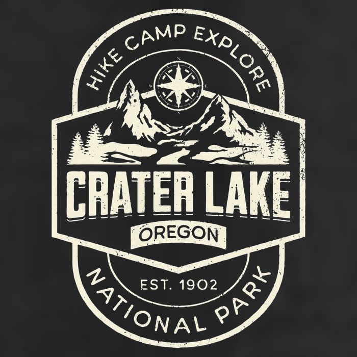 Crater Lake National Park Adult Drive Performance Visor