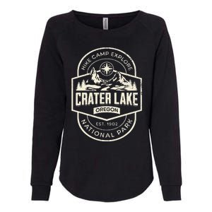 Crater Lake National Park Womens California Wash Sweatshirt