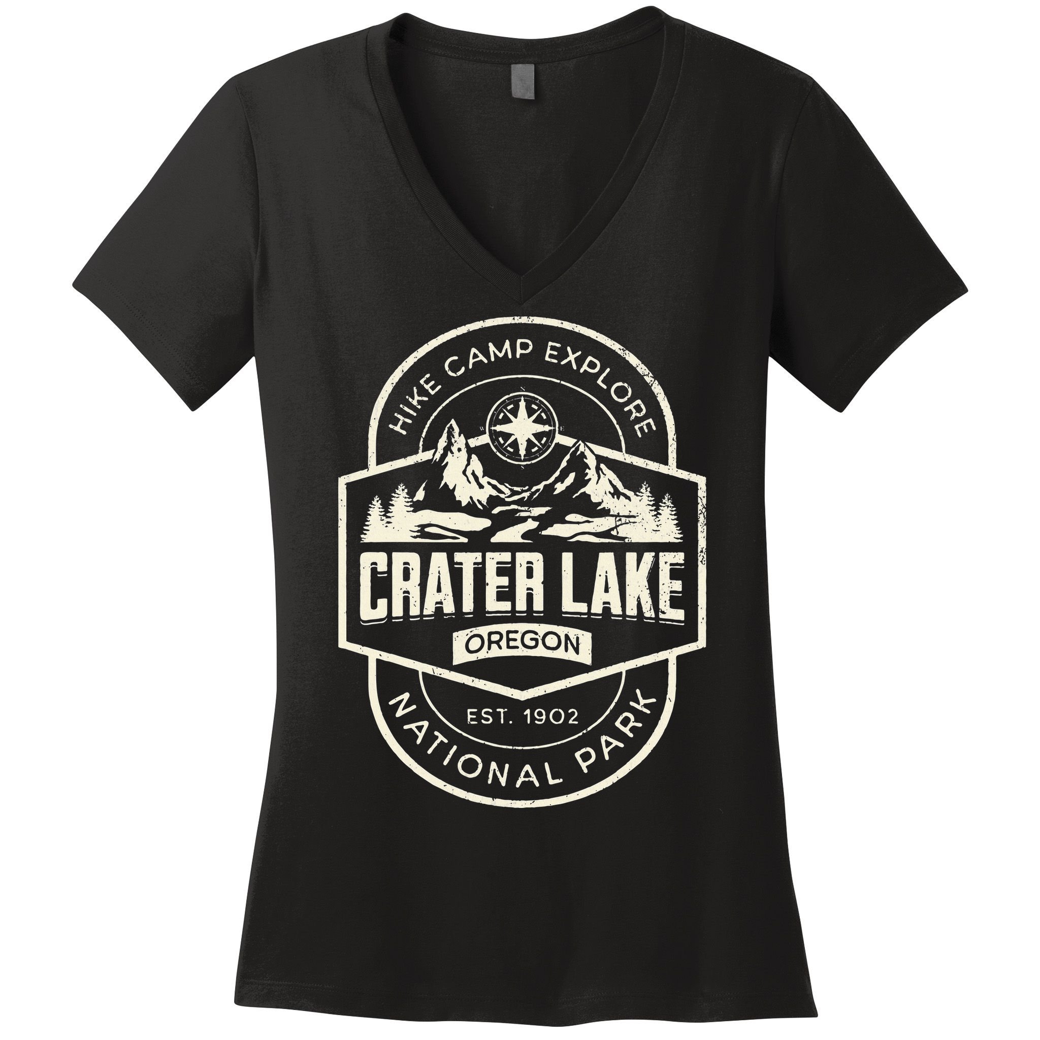 Crater Lake National Park Women's V-Neck T-Shirt