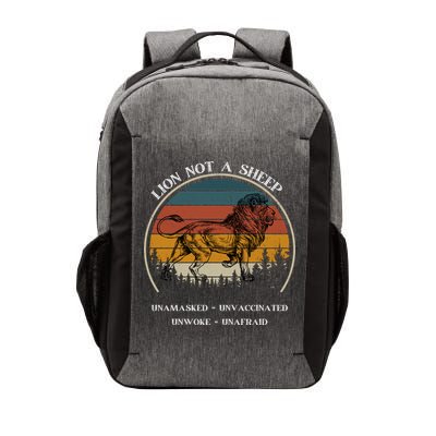 Conservative Lion Not A Sheep Vector Backpack