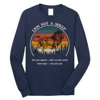 Conservative Lion Not A Sheep Long Sleeve Shirt