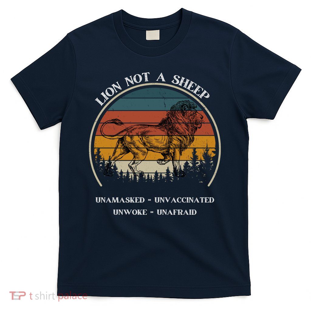 Conservative Lion Not A Sheep T-Shirt