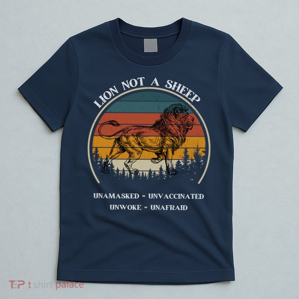 Conservative Lion Not A Sheep T-Shirt