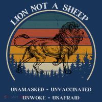 Conservative Lion Not A Sheep T-Shirt