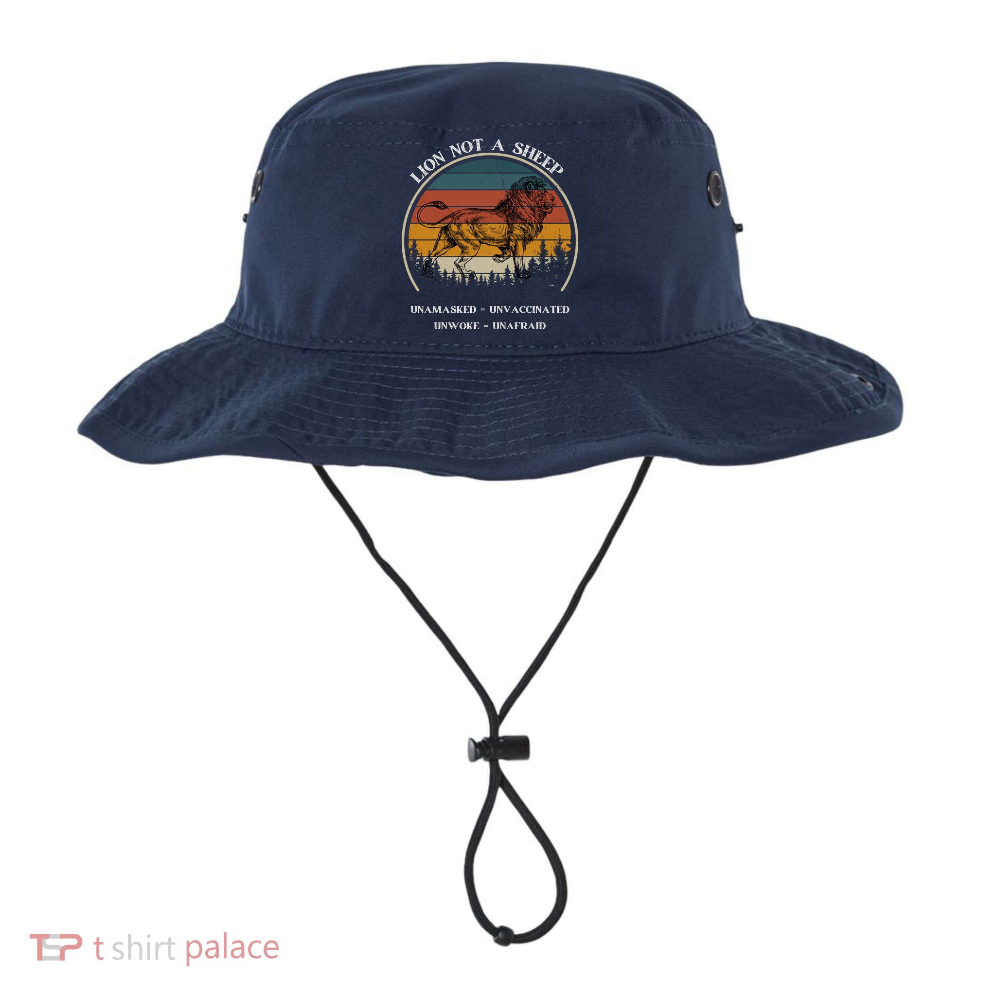 Conservative Lion Not A Sheep Bucket Hat