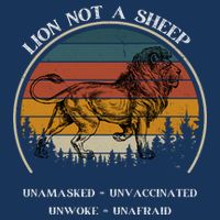 Conservative Lion Not A Sheep Toddler Sweatshirt