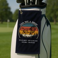 Conservative Lion Not A Sheep Golf Towel