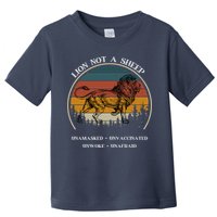Conservative Lion Not A Sheep Toddler T-Shirt