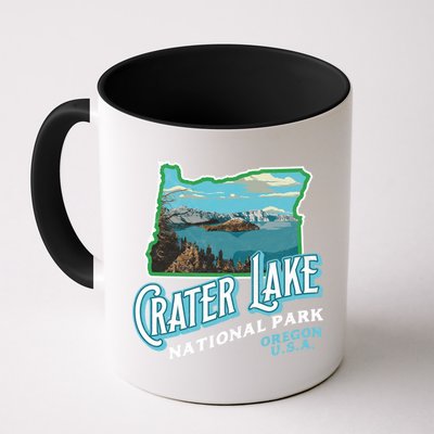 Crater Lake National Park Gift Vintage Oregon Retro Cool Gift Mug