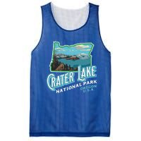 Crater Lake National Park Gift Vintage Oregon Retro Cool Gift Mesh Reversible Basketball Jersey Tank