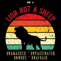 Conservative Lion Not A Sheep Performance Shirt