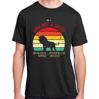 Conservative Lion Not A Sheep Adult ChromaSoft Performance T-Shirt