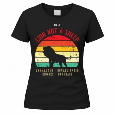 Conservative Lion Not A Sheep Women's T-Shirt