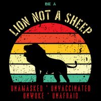 Conservative Lion Not A Sheep Performance Shirt