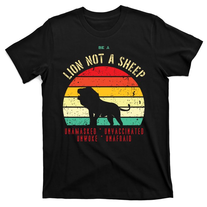 Conservative Lion Not A Sheep T-Shirt