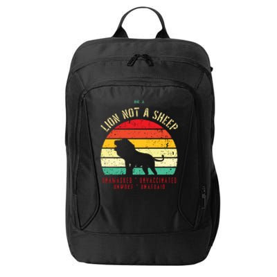 Conservative Lion Not A Sheep City Backpack