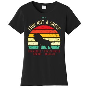 Conservative Lion Not A Sheep Women's T-Shirt