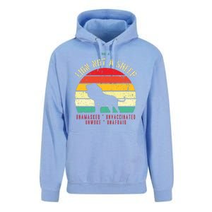 Conservative Lion Not A Sheep Unisex Surf Hoodie