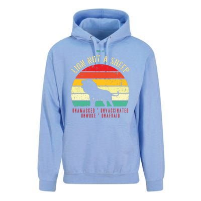 Conservative Lion Not A Sheep Unisex Surf Hoodie