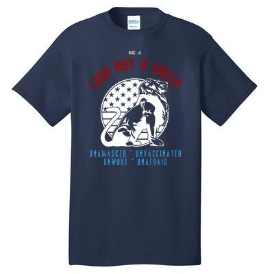 Conservative Lion Not A Sheep Tall T-Shirt