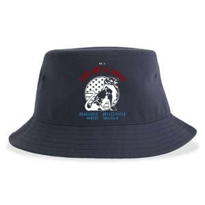 Conservative Lion Not A Sheep Sustainable Bucket Hat