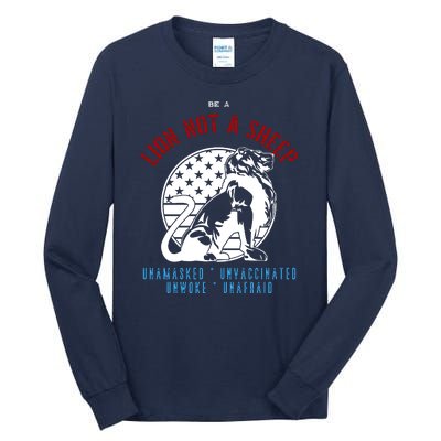 Conservative Lion Not A Sheep Tall Long Sleeve T-Shirt