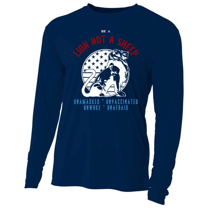 Conservative Lion Not A Sheep Cooling Performance Long Sleeve Crew