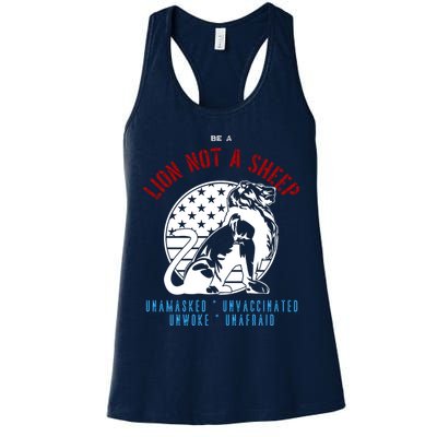 Conservative Lion Not A Sheep Womens Tank Top