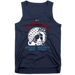 Conservative Lion Not A Sheep Tank Top