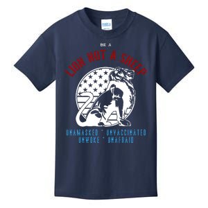 Conservative Lion Not A Sheep Kids T-Shirt