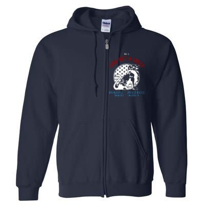 Conservative Lion Not A Sheep Full Zip Hoodie