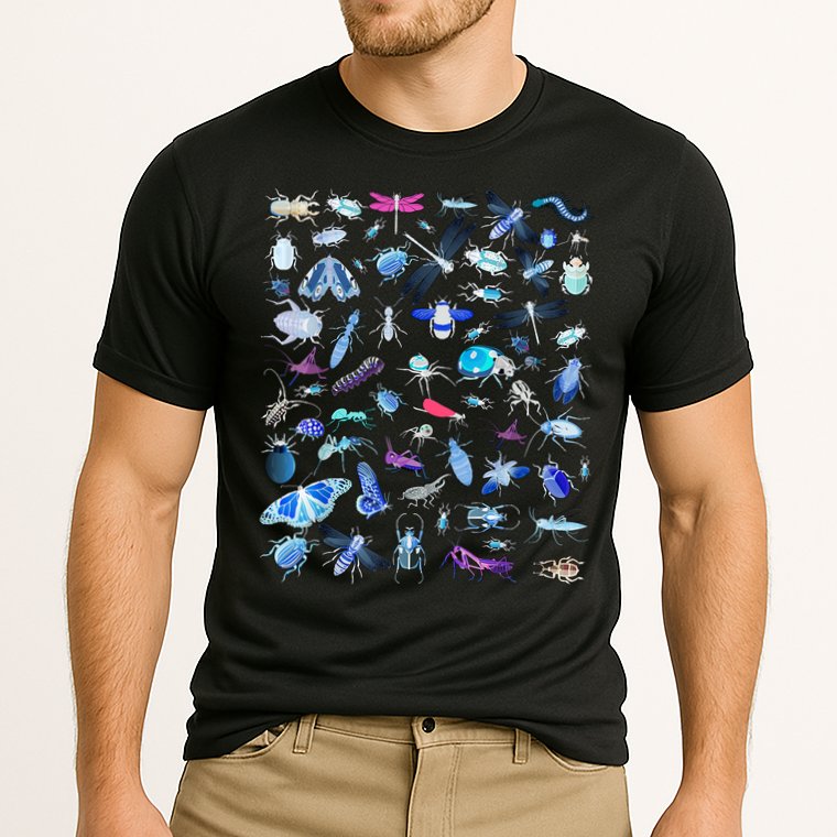 Cool Lots Of Bugs Performance Shirt