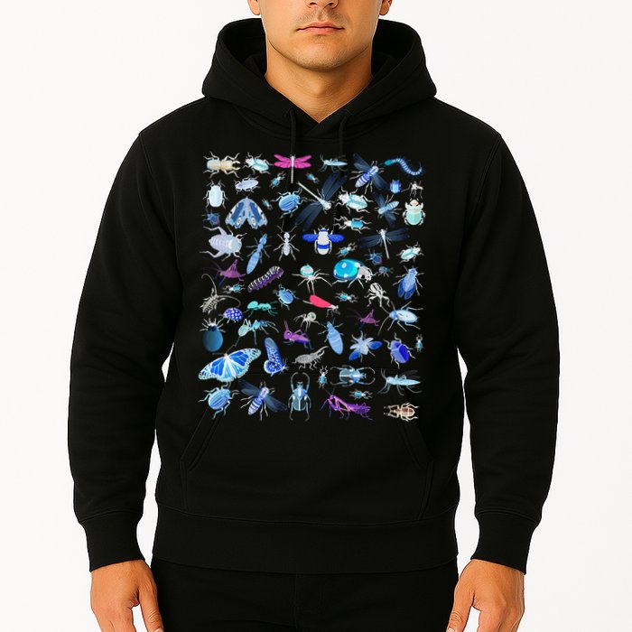 Cool Lots Of Bugs Hoodie