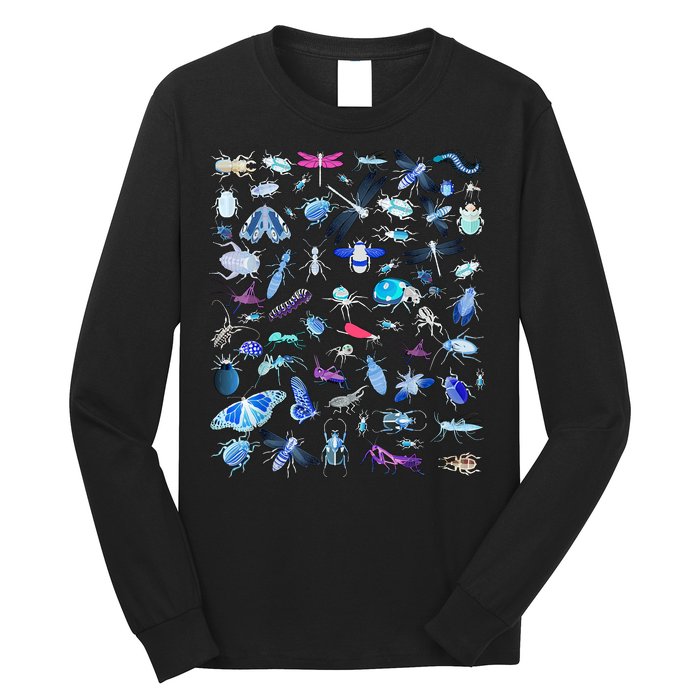 Cool Lots Of Bugs Long Sleeve Shirt