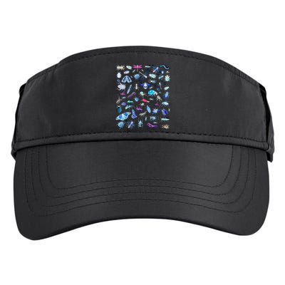 Cool Lots Of Bugs Adult Drive Performance Visor