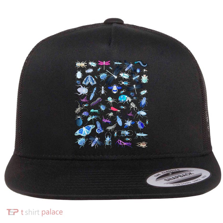 Cool Lots Of Bugs Flatbill Hat