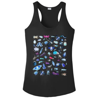 Cool Lots Of Bugs Ladies PosiCharge Competitor Racerback Tank